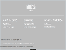 Tablet Screenshot of monsroyale.com